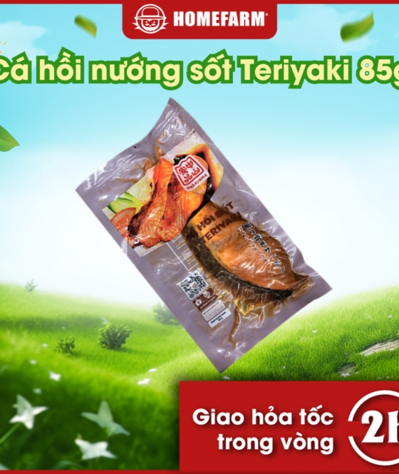 Cá hồi nướng sốt Teriyaki 85gr