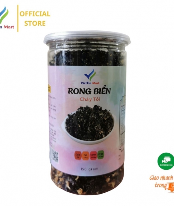 Rong Biển Cháy Tỏi Viettin Mart 150G